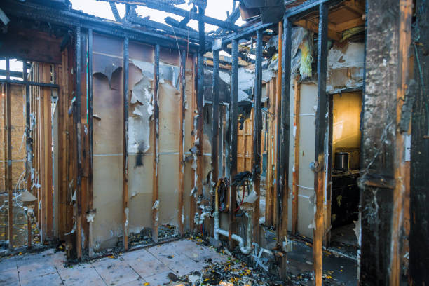 Professional Fire Damage Assessment technician working in Waynesboro, VA